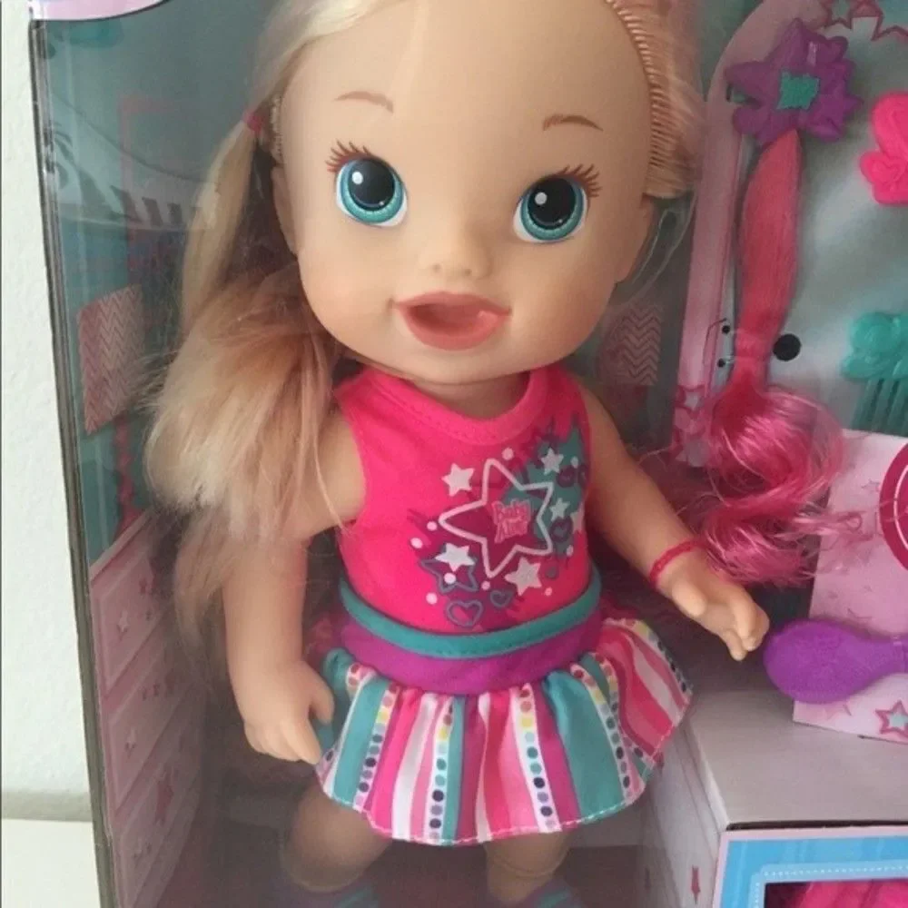 Baby Alive Hasbro Play n Style Christina Doll Blonde Hair with Accessories NEW